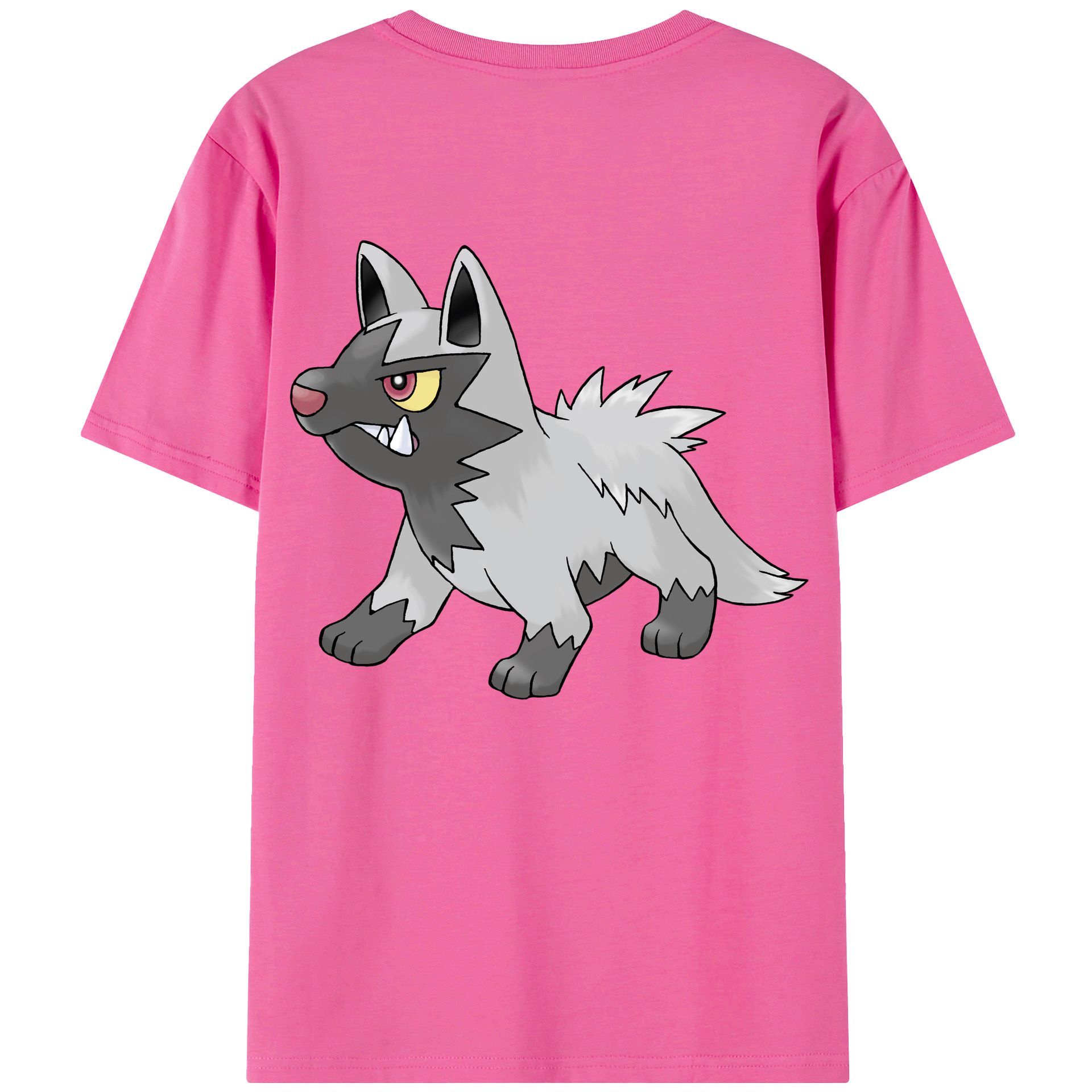 （画像用） ポケットモンスター Pokémon レディース半袖Tシャツ(バックプリント)